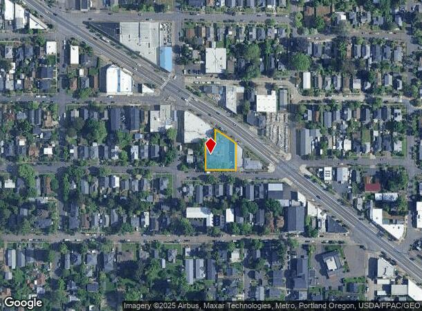  5625 Se Gladstone St, Portland, OR Parcel Map