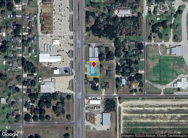 1421 Highway 124, Winnie, TX Parcel Map