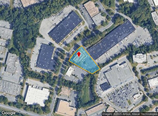  9030 Red Branch Rd, Columbia, MD Parcel Map