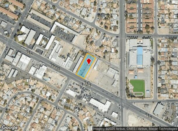  1701 Fremont St, Las Vegas, NV Parcel Map