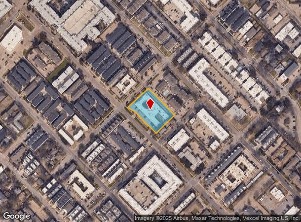  2014 Bennett Ave, Dallas, TX Parcel Map