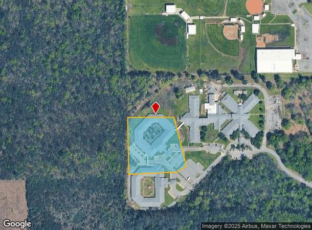 6812 S Hazel St, Pine Bluff, AR Parcel Map