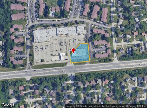  1277 Butterfield Rd, Wheaton, IL Parcel Map