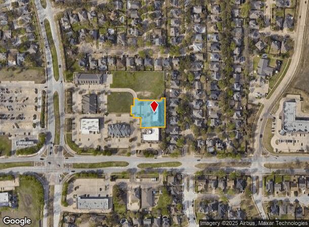  5455 Basswood Blvd, Fort Worth, TX Parcel Map