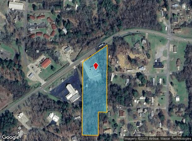 404 Bridge St, Mount Ida, AR Parcel Map