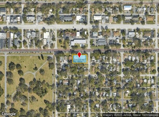  5430 1St Ave S, Saint Petersburg, FL Parcel Map