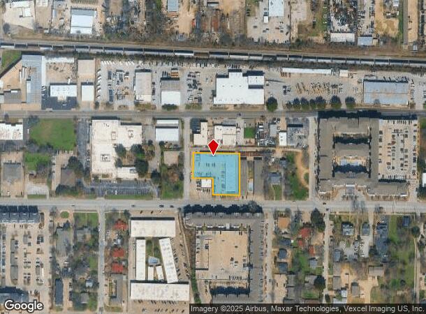 1011 W Abram St, Arlington, TX Parcel Map