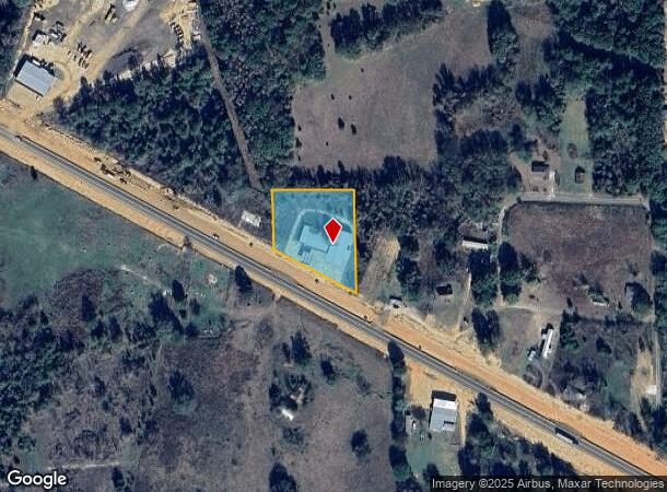 9828 Us Highway 175 W, Cuney, TX Parcel Map