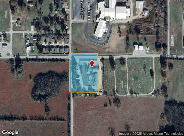  711 E Ketchum Ave Nw, Afton, OK Parcel Map