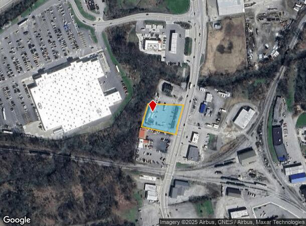  293 N Locust St, Buckhannon, WV Parcel Map