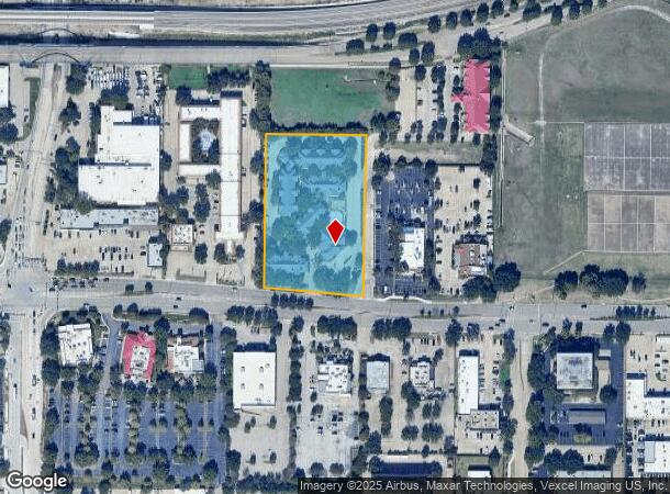4451 Belt Line Rd, Addison, TX Parcel Map