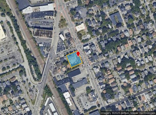  597 Elmwood Ave, Providence, RI Parcel Map