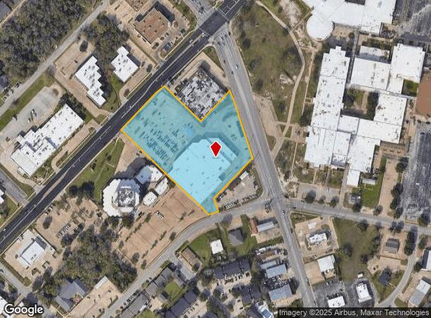 1760 Briarcrest Dr, Bryan, TX Parcel Map