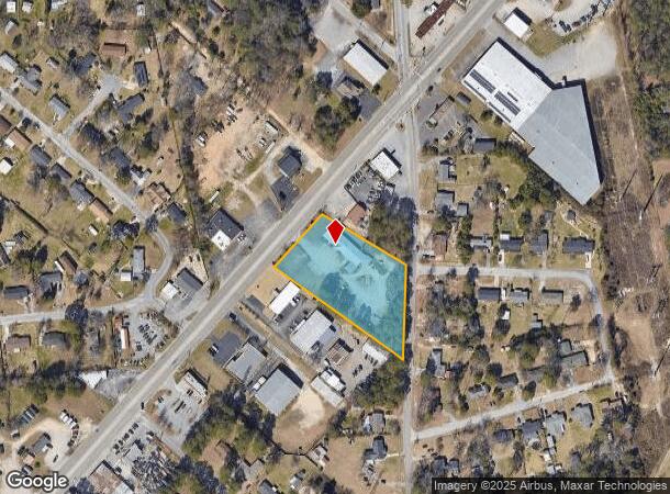 1825 Airport Blvd, Cayce, SC Parcel Map