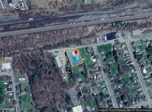 107 W Broadway St, Oneonta, NY Parcel Map