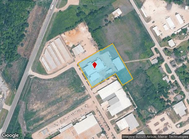 1490 Jack Mckay Blvd, Ennis, TX Parcel Map