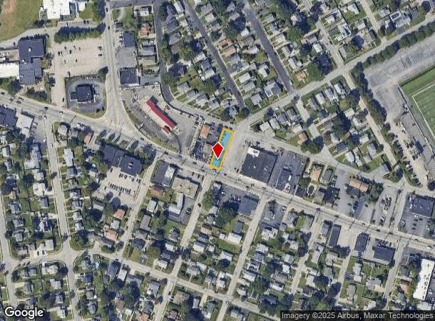  1169 Park Ave, Cranston, RI Parcel Map