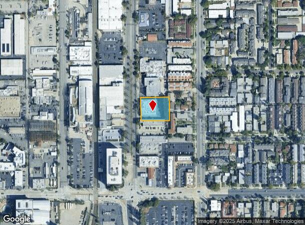 980 S Arroyo Pky, Pasadena, CA Parcel Map