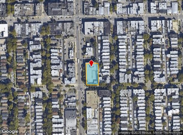  6317 N Western Ave, Chicago, IL Parcel Map