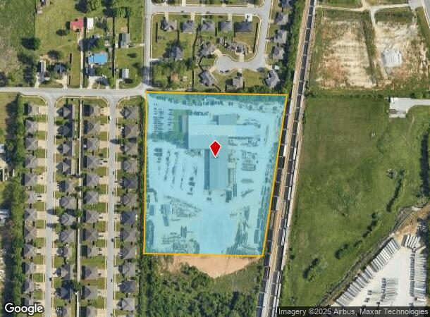 501 E County Line Rd, Springdale, AR Parcel Map