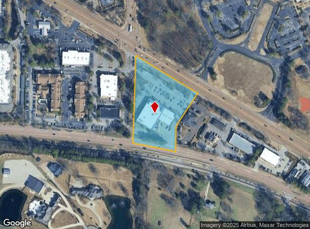  9375 Poplar Ave, Germantown, TN Parcel Map