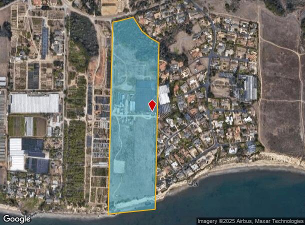 5295 Shoreline Dr, Santa Barbara, CA Parcel Map