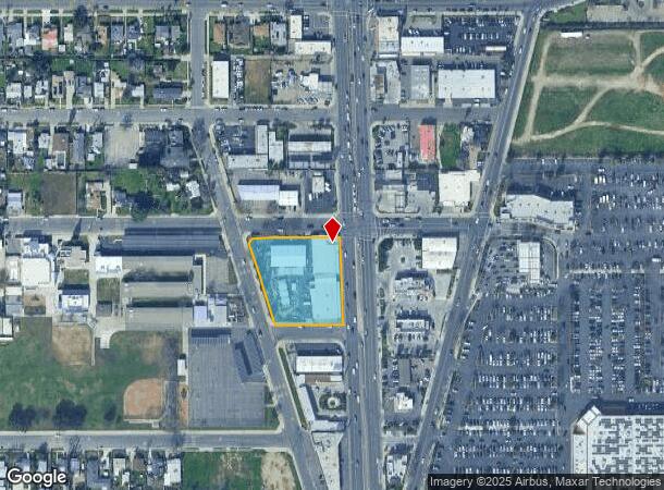  7173 N Blackstone Ave, Fresno, CA Parcel Map