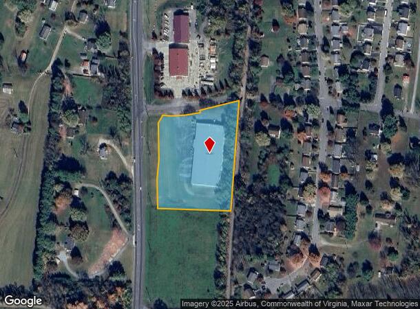 1110 Beaumont Rd, Roanoke, VA Parcel Map