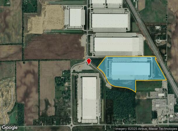  5559 N Graham Rd, Whiteland, IN Parcel Map