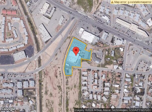  280 Ysleta Ln, El Paso, TX Parcel Map