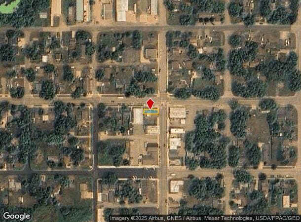 100 W Franklin St, Morristown, MN Parcel Map