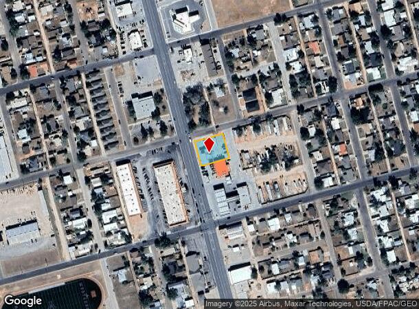 814 N Main St, Andrews, TX Parcel Map