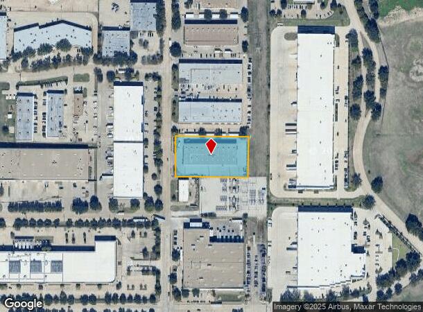  2514 Tarpley Rd, Carrollton, TX Parcel Map