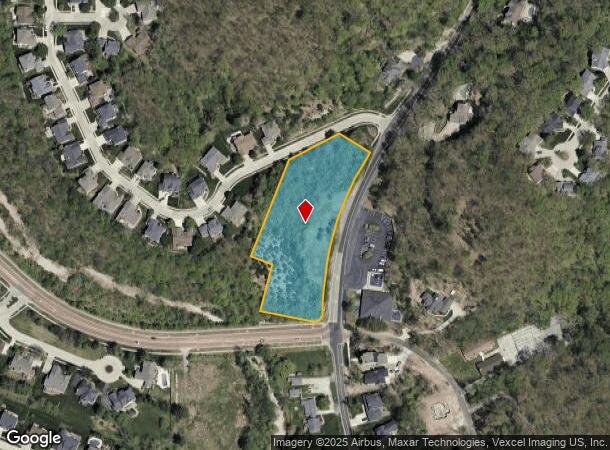 1180 New Ballwin Oaks Dr, Ballwin, MO Parcel Map