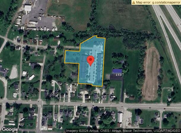  130 Broadway St, Hebron, OH Parcel Map