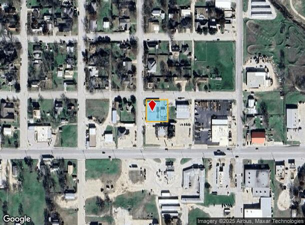  120 N Sycamore St, Muenster, TX Parcel Map