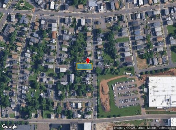  194 Curtis St, New Britain, CT Parcel Map