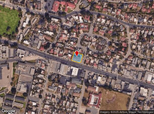  1553 E Main St, Ventura, CA Parcel Map