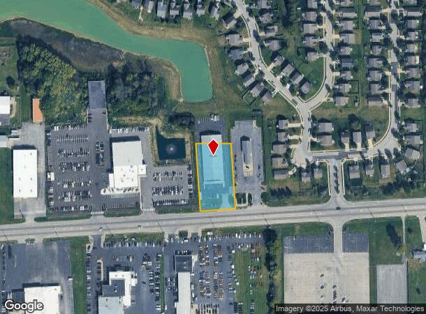  2390 W Main St, Greenfield, IN Parcel Map