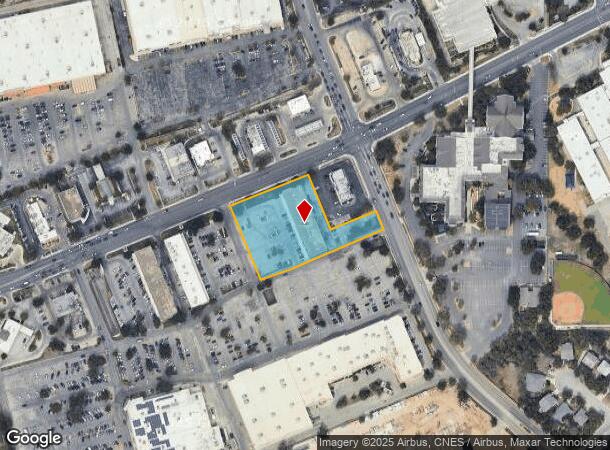  5222 De Zavala Rd, San Antonio, TX Parcel Map