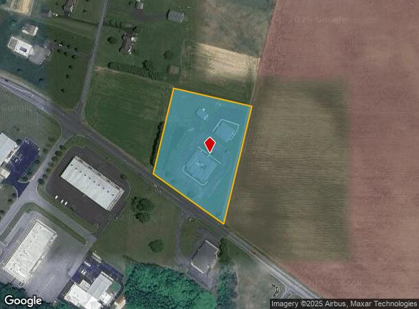  1129 Airport Rd, Milford, DE Parcel Map