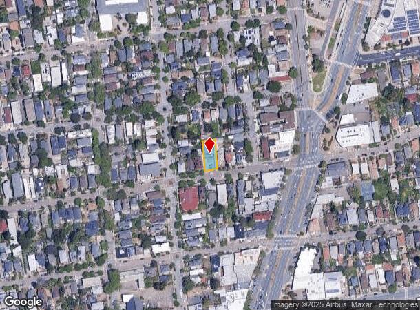  1815 Fairview St, Berkeley, CA Parcel Map