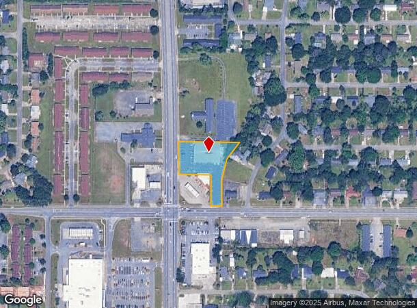 706 N Houston Rd, Warner Robins, GA Parcel Map