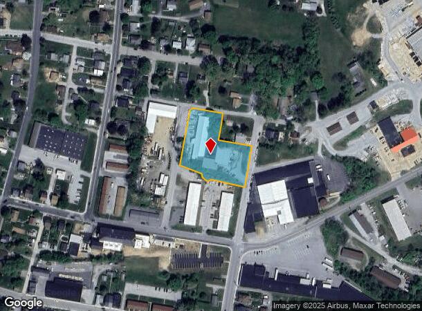  280 N Park St, Dallastown, PA Parcel Map