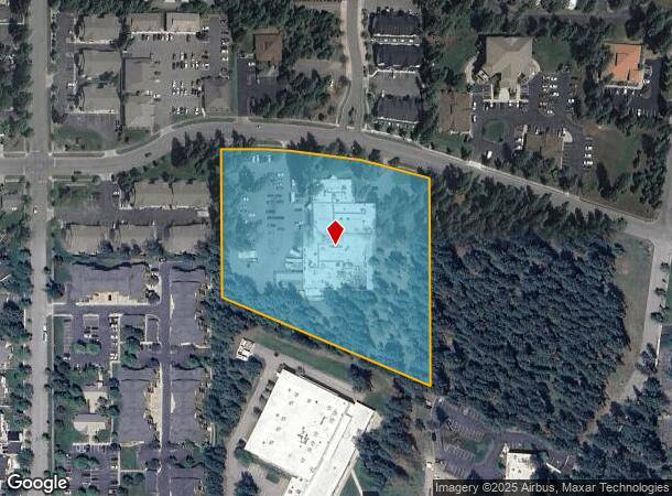 750 W Canfield Ave, Coeur D Alene, ID Parcel Map