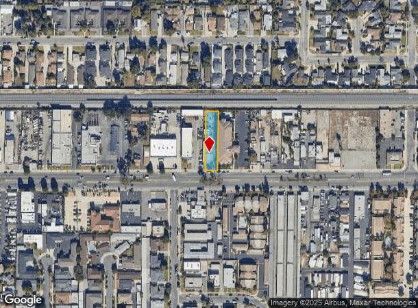 621 E Route 66, Glendora, CA Parcel Map