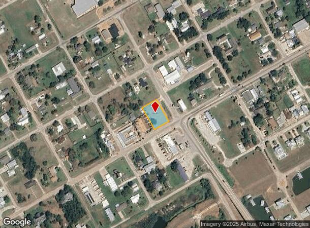  582 Fisher St, Matagorda, TX Parcel Map