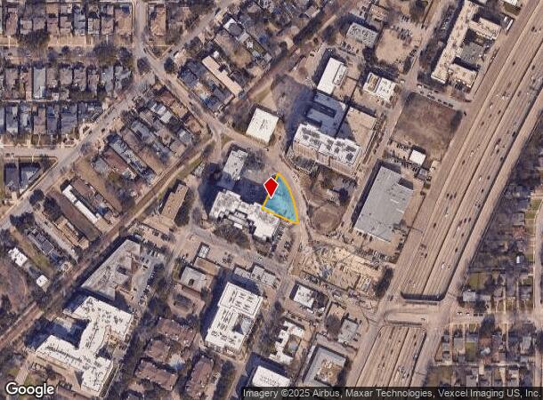  3130 Harvard Ave, Dallas, TX Parcel Map
