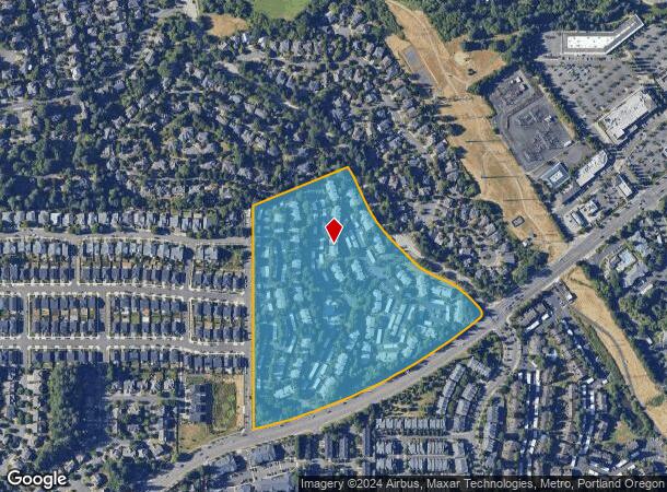  11601 Sw Teal Blvd, Beaverton, OR Parcel Map