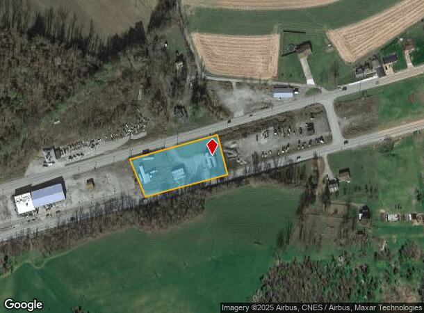 1192 University Dr, Dunbar, PA Parcel Map